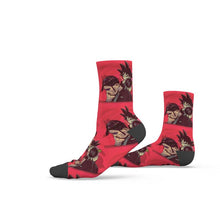 Load image into Gallery viewer, R&amp;RH Caricature Red Socks
