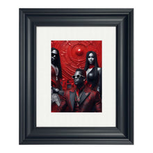 Load image into Gallery viewer, R&amp;RH Friends Framed Red Art Prints
