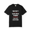 Unisex garment-dyed cotton t-shirt in soft-washed fabric with crew neck and relaxed fit