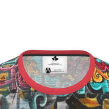 Load image into Gallery viewer, R&amp;RH Graffiti Inspired Colored Unisex T-shirt - Rich and Rich Homeopportunities 

