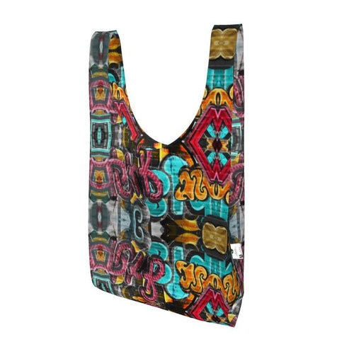 R&RH Grafitti Parachute Shopping Bag - Rich and Rich Homeopportunities 