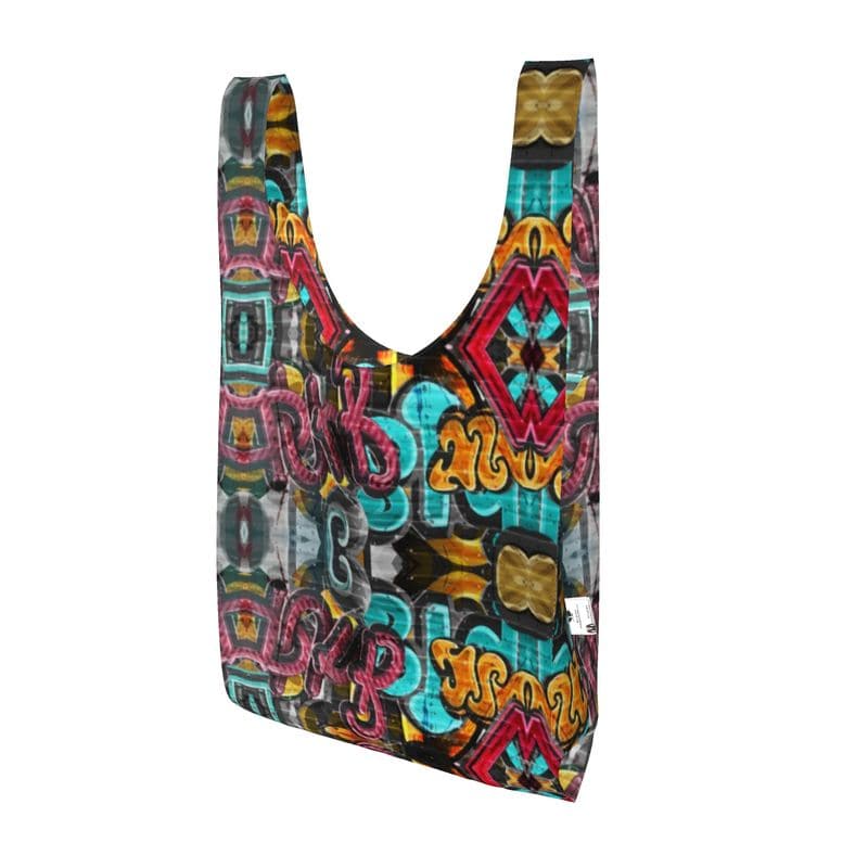 R&RH Grafitti Parachute Shopping Bag - Rich and Rich Homeopportunities 