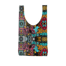 Load image into Gallery viewer, R&amp;RH Grafitti Parachute Shopping Bag - Rich and Rich Homeopportunities 
