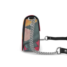 Load image into Gallery viewer, R&amp;RH Flowery Abstract Flap Over Box Bag
