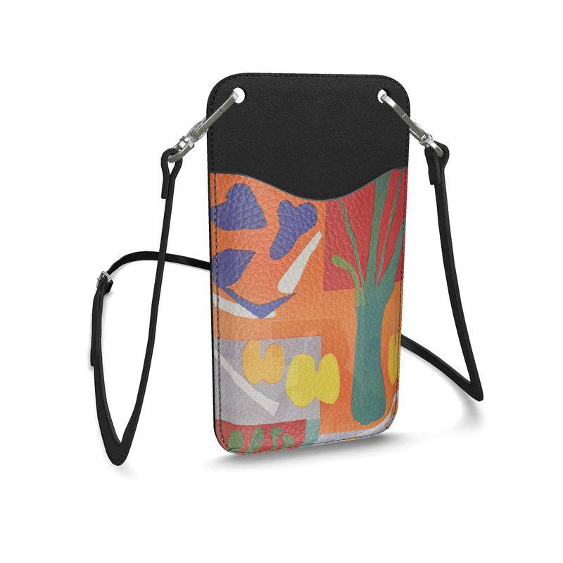 Leather Phone Case With Strap - Rich and Rich Homeopportunities 