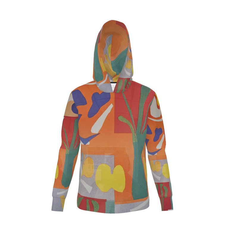 Unisex premium designer hoodie in relaxed fit, made from 100% OEKO-certified polyester fabric