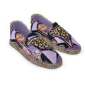 Rich and Rich Purple Abstract Unisex Espadrilles