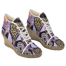 Load image into Gallery viewer, Ladies Wedge Espadrilles
