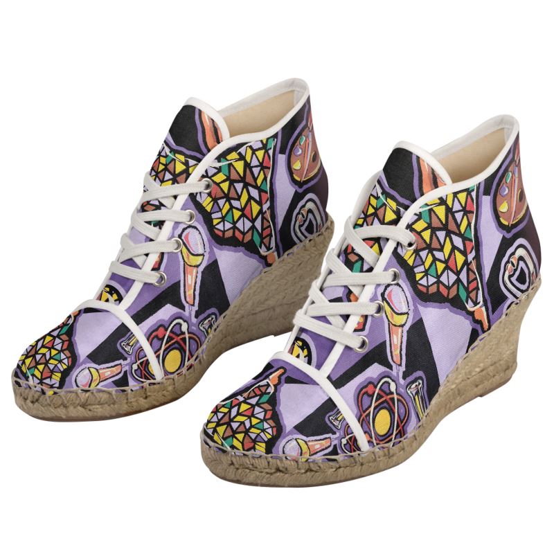 Ladies Wedge Espadrilles