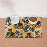 Rich & Rich Golden Whiskers Cat Feeding Mat Pet Feeding Mat 40x30cm