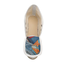 Load image into Gallery viewer, Ladies Wedge Espadrilles
