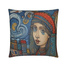 Load image into Gallery viewer, R&amp;RH Whimsical Blue Cushions
