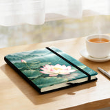 Rich and Rich Quiet Lotus Notebook Strap Notebook