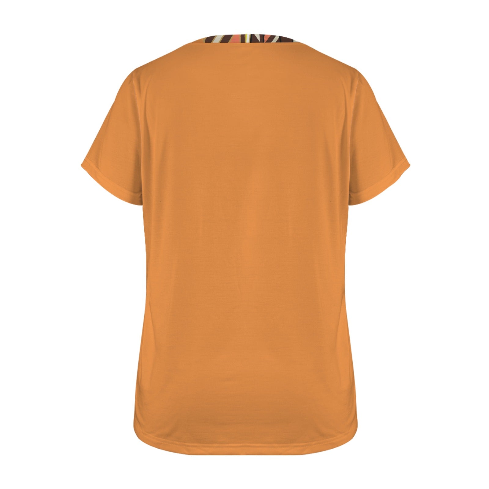 Rich and Rich Melanin Magic Women’s Orange T-Shirt | Women’s Crewneck Short Sleeve Graphic Tee