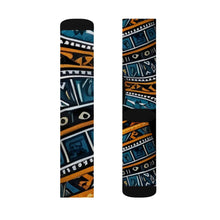 Load image into Gallery viewer, R&amp;RH Geometric Sublimation Socks - Rich and Rich Homeopportunities 
