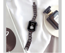 Load image into Gallery viewer, Chic Tweed Metal Premium Watch Strap for Apple Watch Series 9 8 7 6 5 4 3 2 1 SE Ultra 38mm 40mm 41mm  42mm 44mm 45mm 49mm
