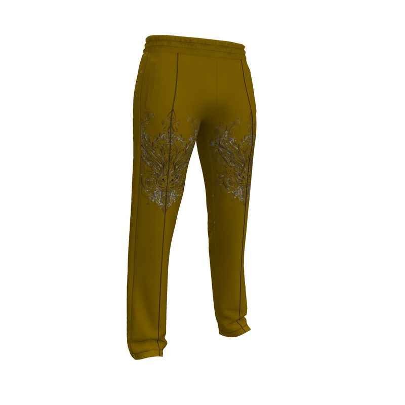 Rich and Rich Men's Brown Designer Tracksuit Trousers - Rich and Rich Homeopportunities