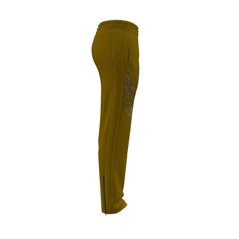 Rich and Rich Men's Brown Designer Tracksuit Trousers - Rich and Rich Homeopportunities