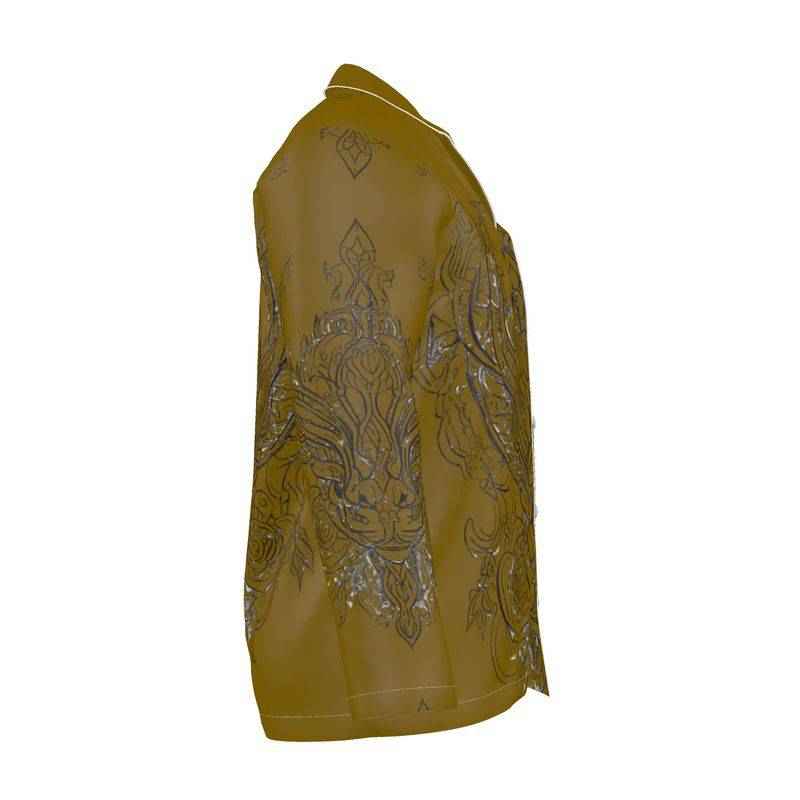 Rich and Rich Men's Brown Luxury Pajama Shirt - Rich and Rich Homeopportunities
