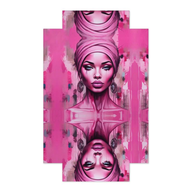 R&RH Her Eyes Pink Fitted Sheets