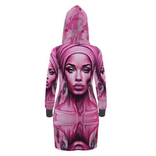 Load image into Gallery viewer, Her Eyes Hoodie Dress
