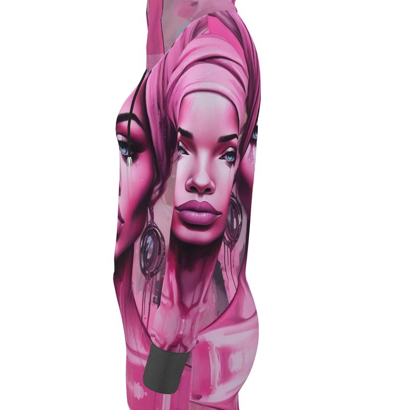 Her Eyes Hoodie Dress