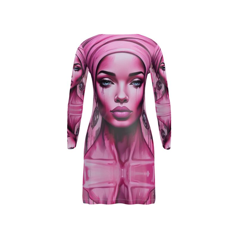 R&RH 'Her Eyes' Pink Designer Ladies Cardigan