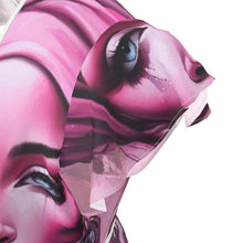 Load image into Gallery viewer, R&amp;RH Her Eyes Pink Unisex Tea Dress
