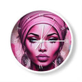 R&RH 'Her Eyes' Pink Designer Wall Clocks