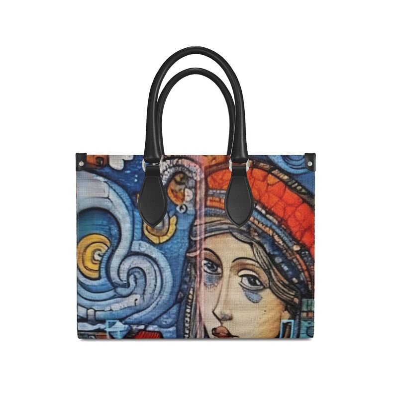 Leather Shopper Bag