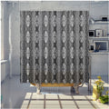 R&RH Portraits of Animal Gray Beauty Artistry waterproof shower curtain with gray animal portrait design