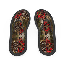 Load image into Gallery viewer, R&amp;RH LuiiLoviie Brown Caricature Slippers

