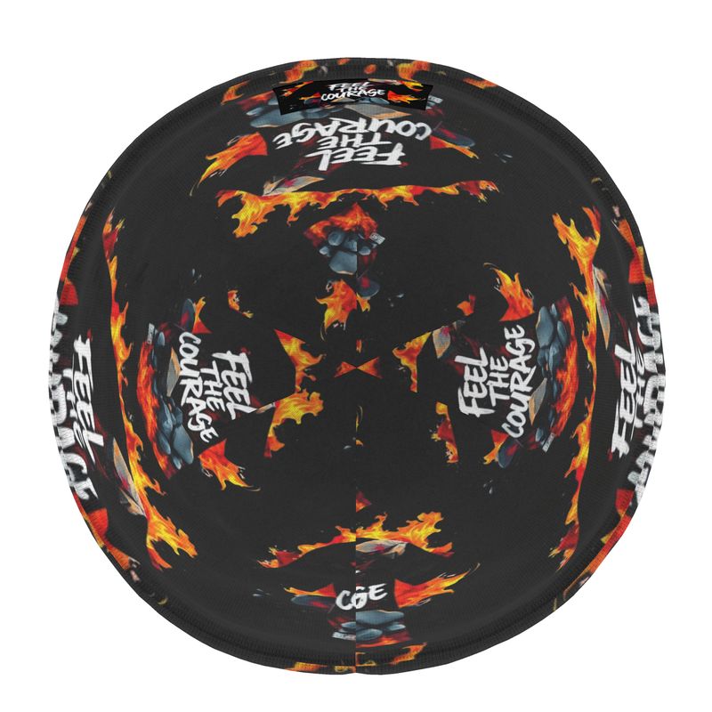 R&RH Feel The Courage Unisex Black Beanie