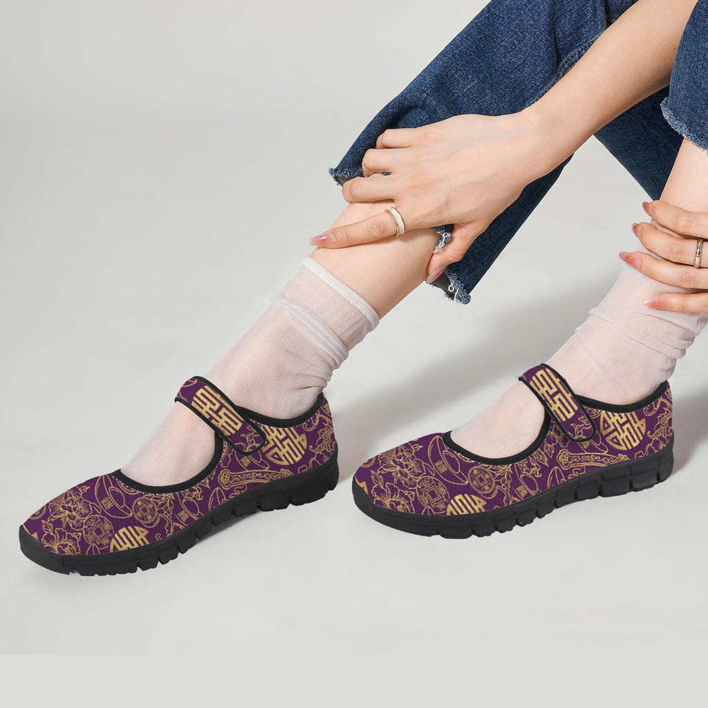 Rich and Rich Purple Feng Shui Women’s Mary Jane’s