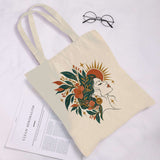 Rich and Rich Portrait Women's Beige Tote Bag