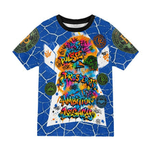 Load image into Gallery viewer, Rich and Rich Men's Blue Prosperity Pulse T-Shirt - Rich and Rich Homeopportunities
