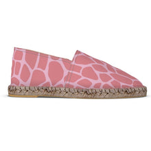 Load image into Gallery viewer, Unisex Pink Abstract Espadrilles
