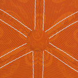Orange six-panel baseball cap with curved peak and mesh-lined interior — additional view 16