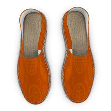 Load image into Gallery viewer, Orange Feng Shui Inspired Espadrilles
