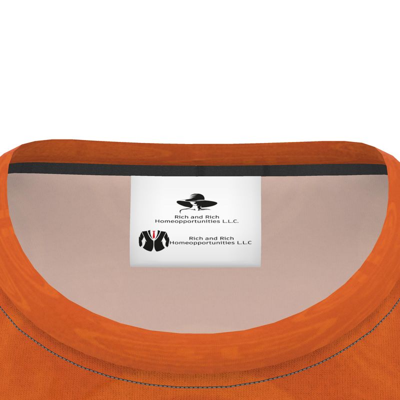 Rich and Rich Orange Feng Shui Inspired Womens Tshirt