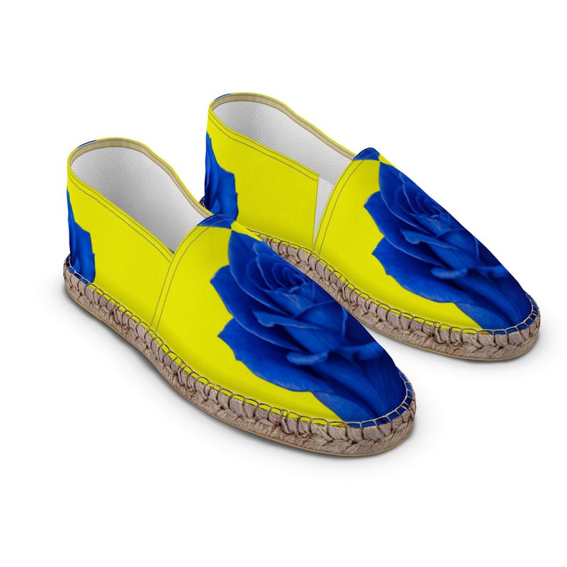 Handmade unisex espadrilles with jute insole and non-slip rubber sole