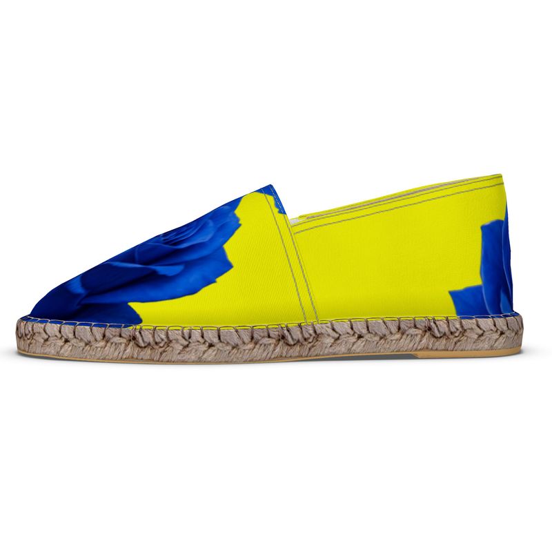 Handmade unisex espadrilles with jute insole and non-slip rubber sole