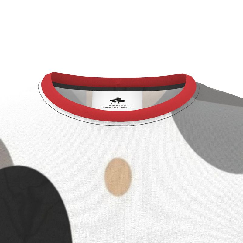 Cut and Sew All Over Print T-Shirt made of soft jersey fabric with vibrant design