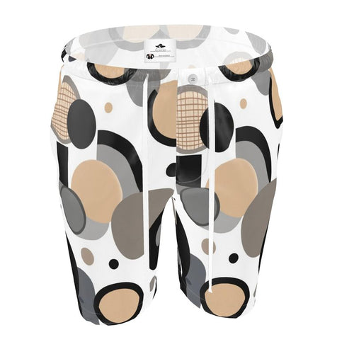 Men's Luxury Pajama Shorts in lightweight fabric with mother of pearl buttons