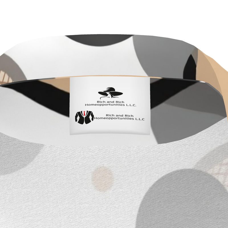 Men's Luxury Pajama Shirt in lightweight fabric with mother of pearl buttons and circular design