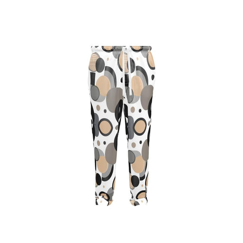 Men's luxury pajama bottoms with mother of pearl buttons and relaxed fit