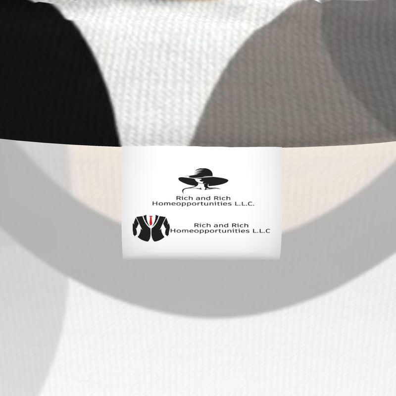 Men's slim-fit roll neck sweater with Circular Dimensions print in fitted long-sleeve silhouette — additional view 7