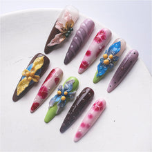 Load image into Gallery viewer, 1065 Handmade Nail Wear Nail Art Reusable Press on Nails False Nails
