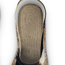 Load image into Gallery viewer, Mghty Unisex Caricature Black Espadrilles
