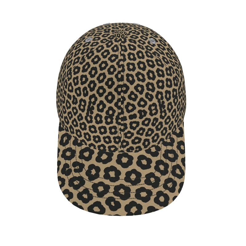 Rich and Rich Brown Animal Print Women's Baseball Cap